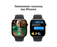 Apple OUTLET - Watch 10 46/Łupkowy Tytan/Czarny Pasek Sportowy S/M - 1326397 - zdjęcie 6